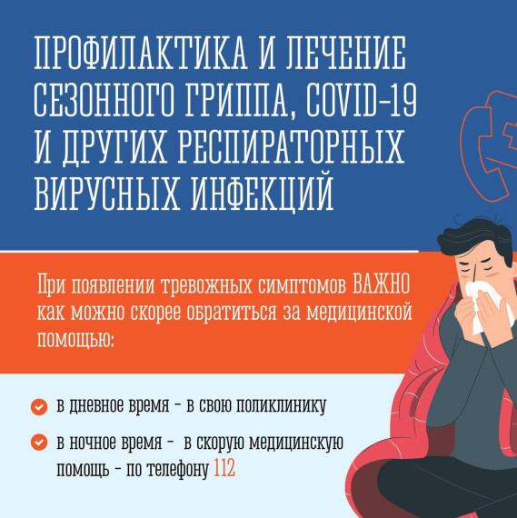 При появлении тревожных симптомов ВАЖНО как можно скорее обратиться за медицинской помощью.